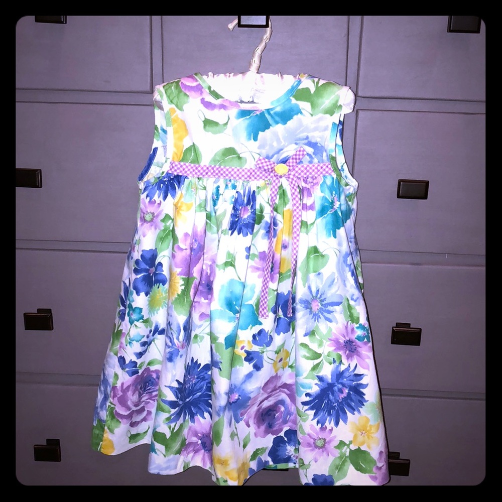 4T Bonnie Jean floral sundress